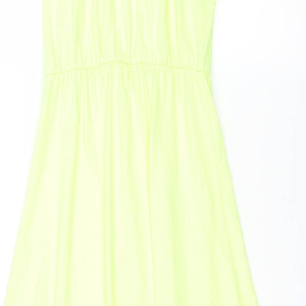 I Heart Girlswear Girls Yellow   Fit & Flare  Size 8 Years