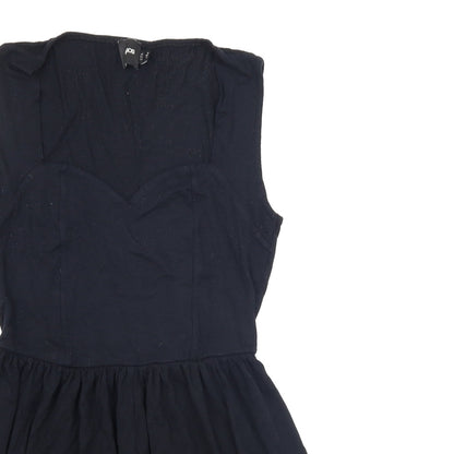 Womens UK Size 8 ASOS One-Piece Black Romper