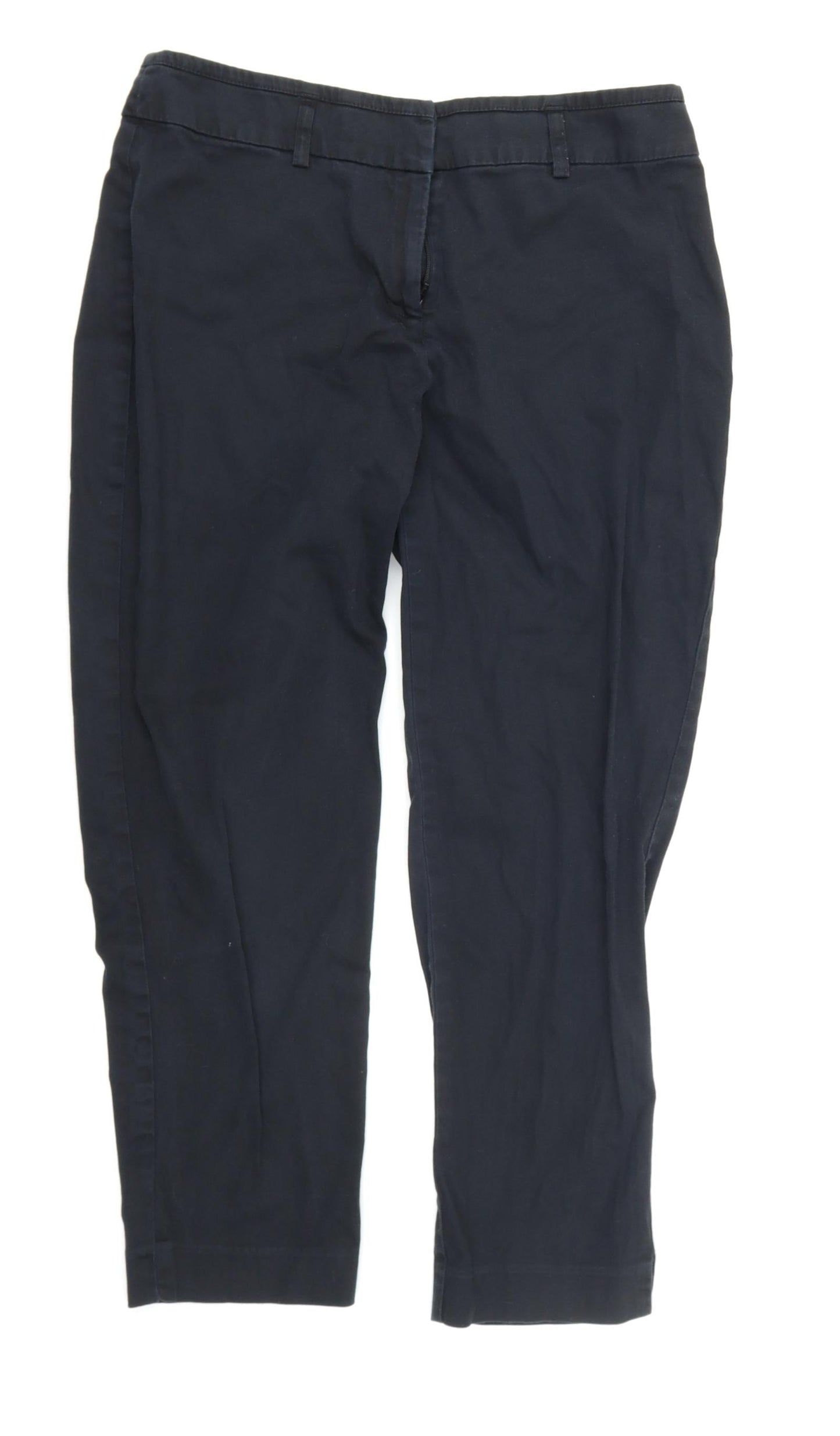 Womens UK Size 10 The Collection Regular Fit  Black Trousers