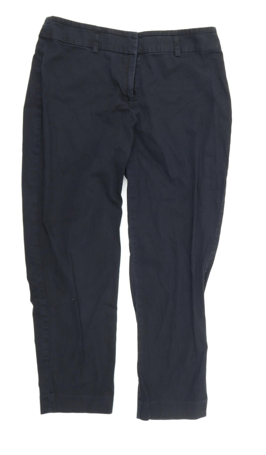 Womens UK Size 10 The Collection Regular Fit  Black Trousers