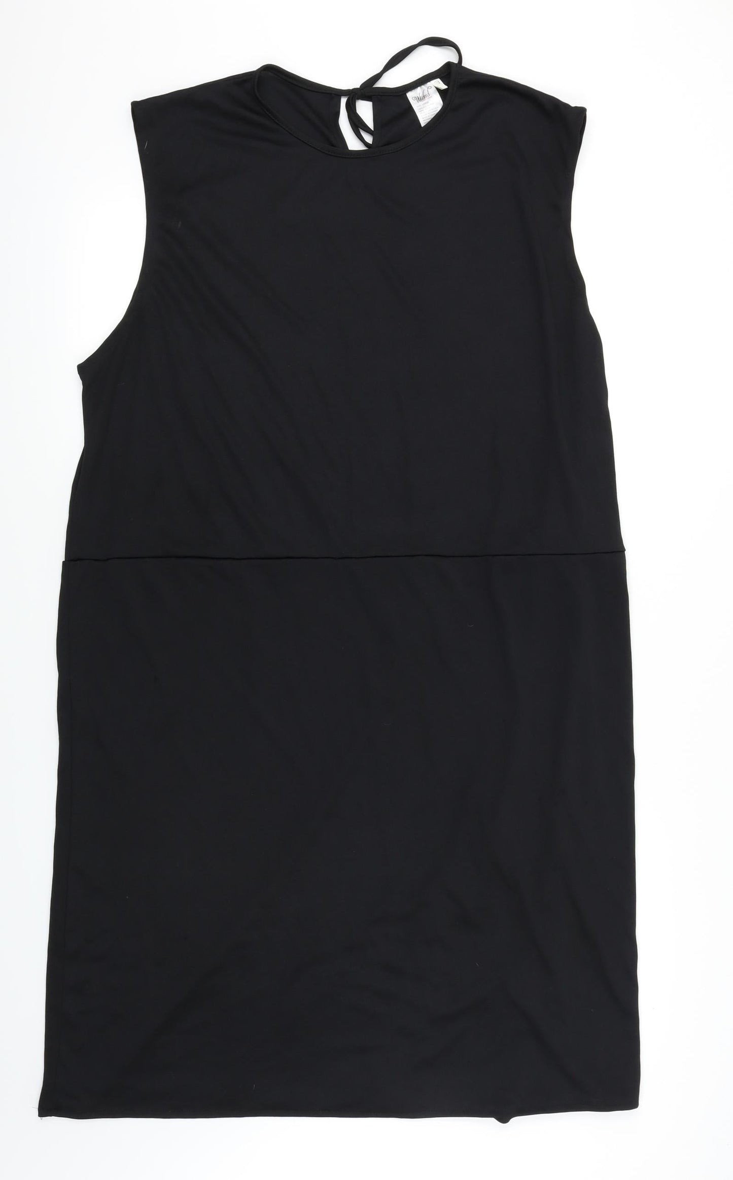 Wicked Costumes Womens Black   Slip Dress  Size L