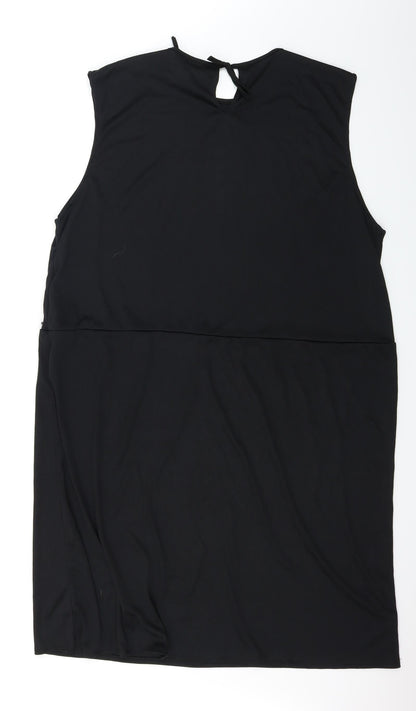 Wicked Costumes Womens Black   Slip Dress  Size L