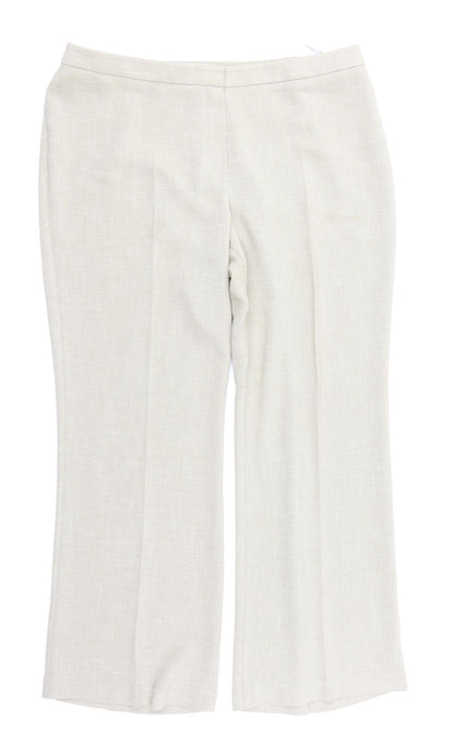 Womens UK Size 16 Marks & Spencer Regular Fit  Beige Trousers
