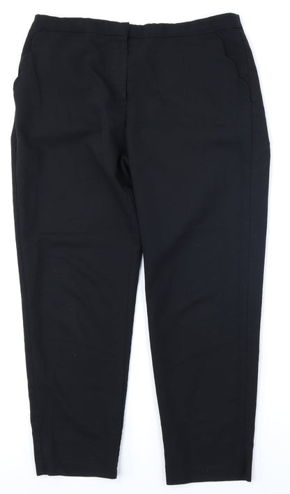Womens UK Size 10 Atmosphere Regular Fit  Black Trousers