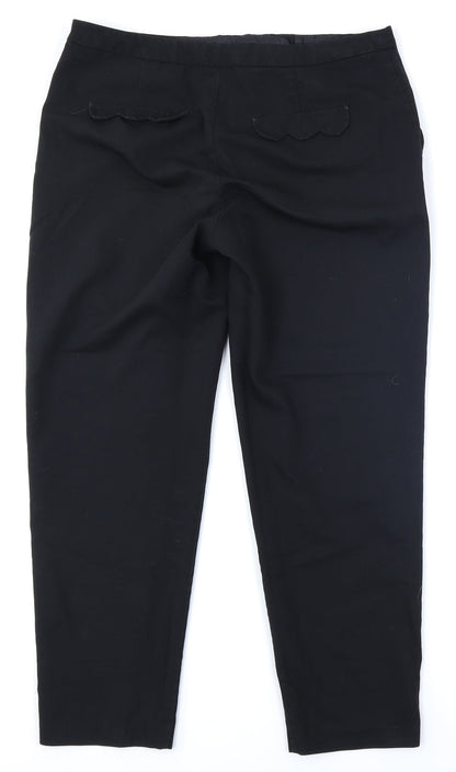 Womens UK Size 10 Atmosphere Regular Fit  Black Trousers