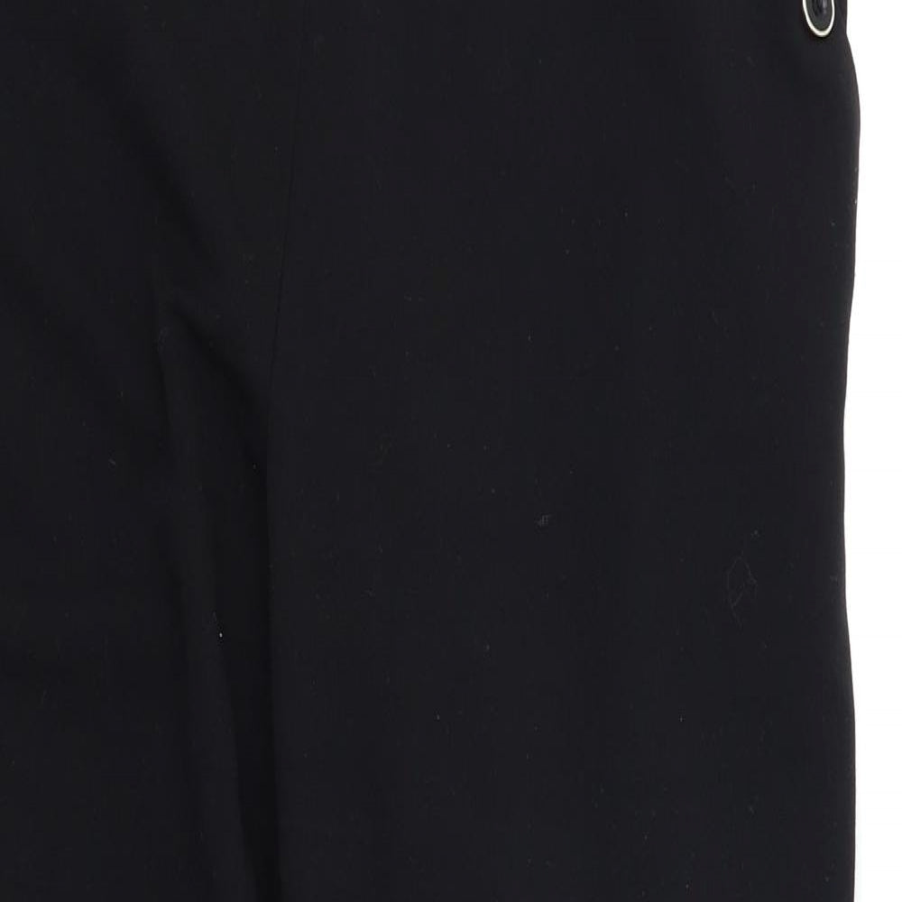 Womens UK Size 18 Anna Rose Regular Fit  Black Trousers