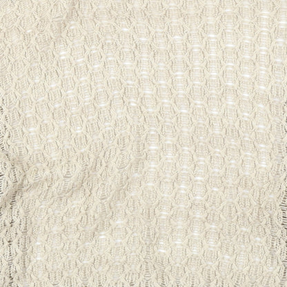 Dorothy Perkins Womens Beige   Shrug Jumper Size 10