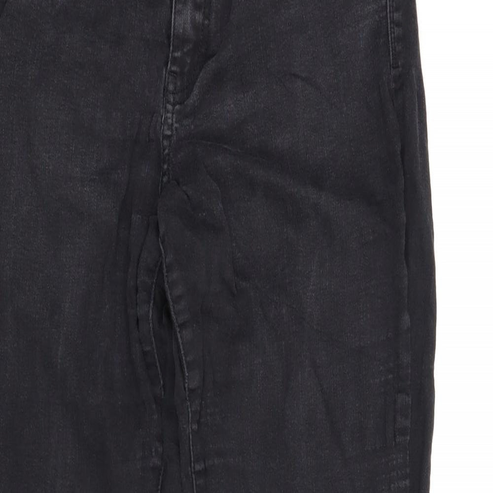 Womens UK Size 42 in Multiblu Regular Fit Bootcut Black Jeans