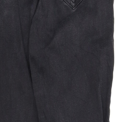 Womens UK Size 42 in Multiblu Regular Fit Bootcut Black Jeans
