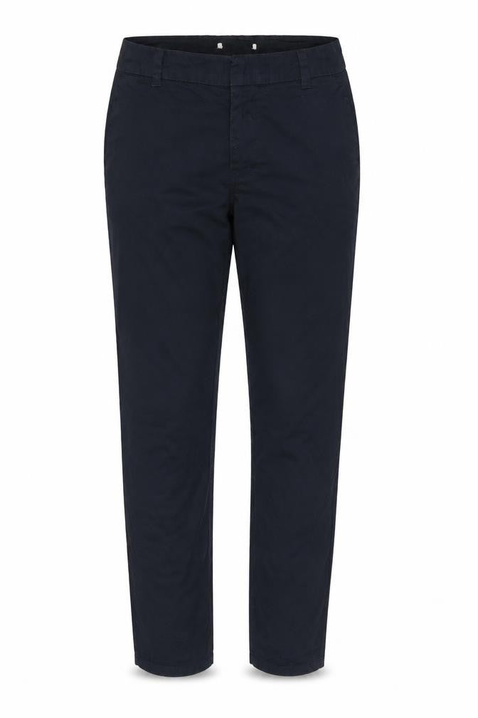 Womens UK Size 8 Preworn Regular Fit Carrot Black Trousers