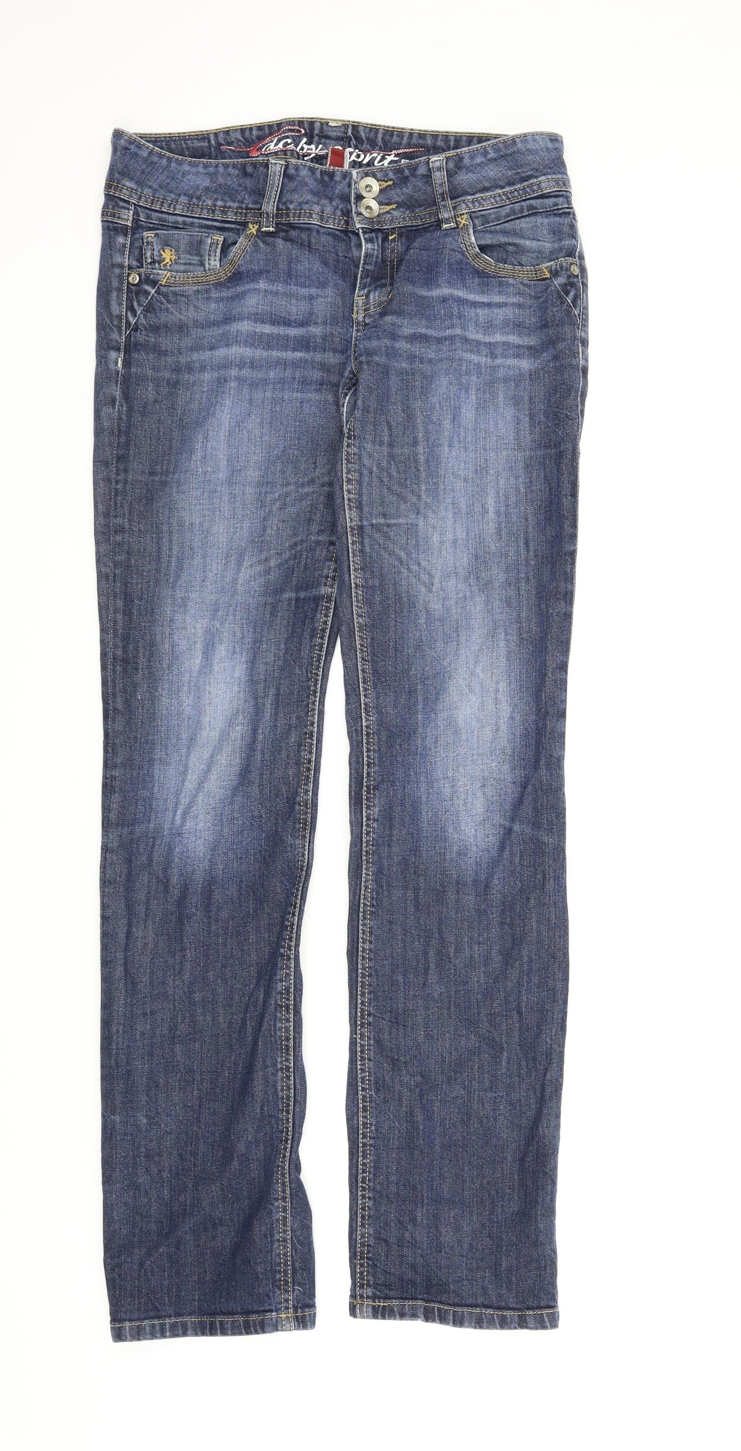 FIVE Mens Blue  Denim Straight Jeans Size 29 in L32 in