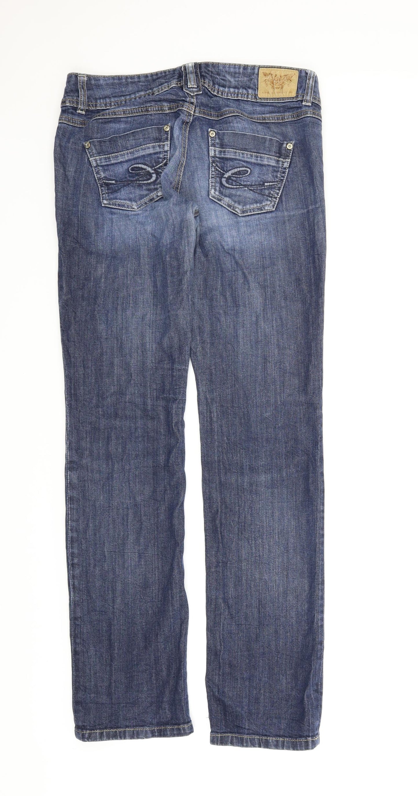 FIVE Mens Blue  Denim Straight Jeans Size 29 in L32 in