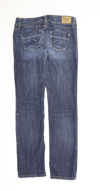 FIVE Mens Blue  Denim Straight Jeans Size 29 in L32 in