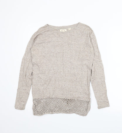 FatFace Womens Beige   Basic Blouse Size 6