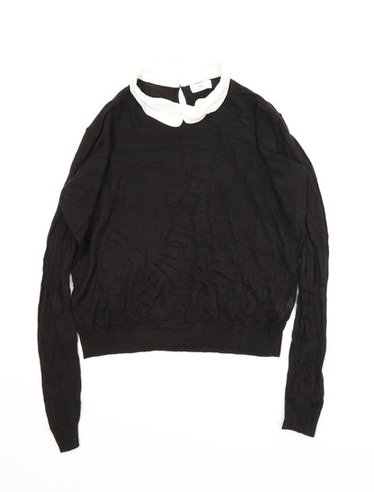 STR Womens Black   Pullover Jumper Size M