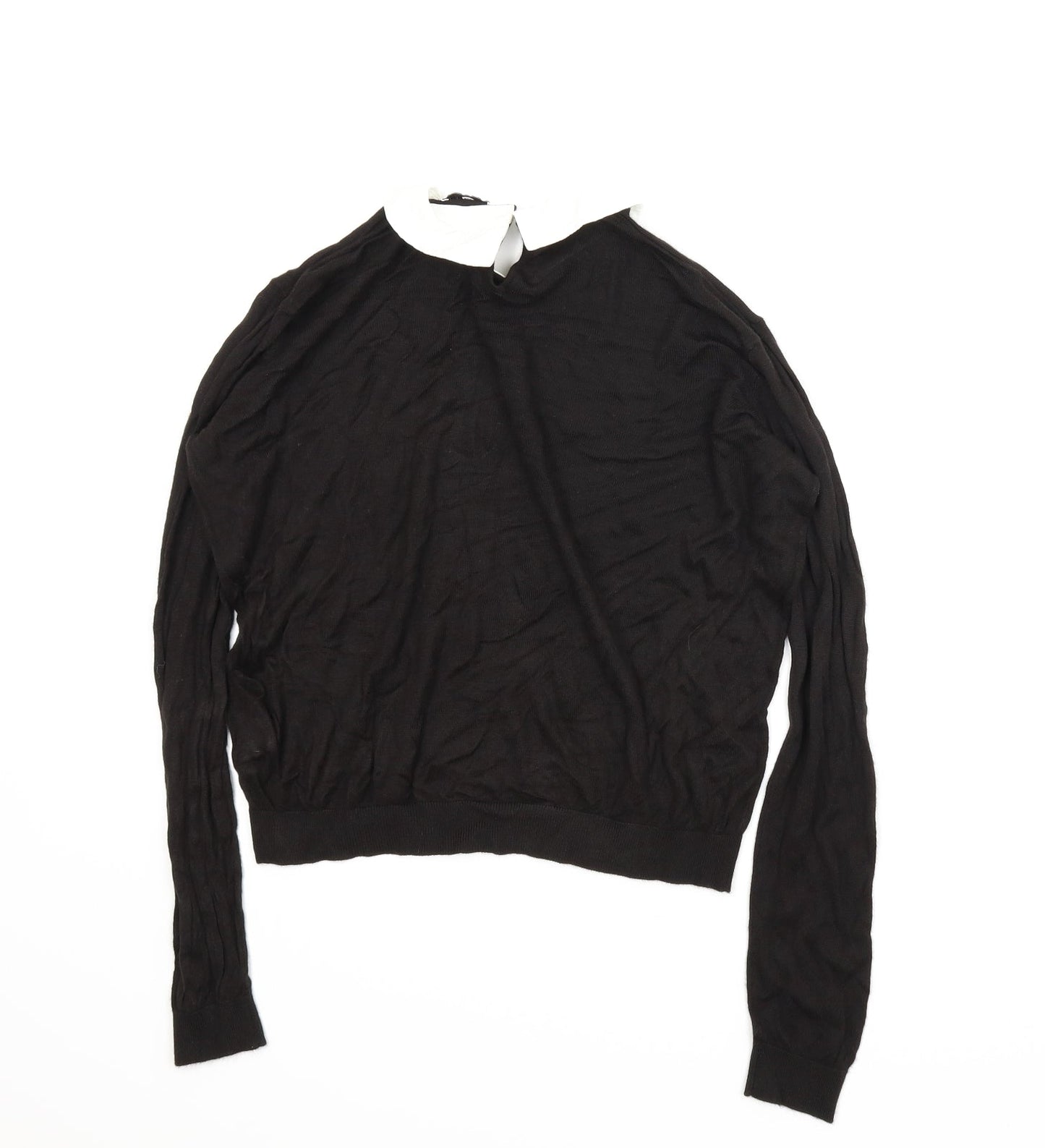 STR Womens Black   Pullover Jumper Size M