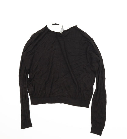 STR Womens Black   Pullover Jumper Size M