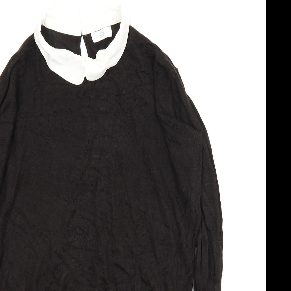STR Womens Black   Pullover Jumper Size M
