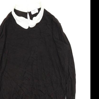 STR Womens Black   Pullover Jumper Size M