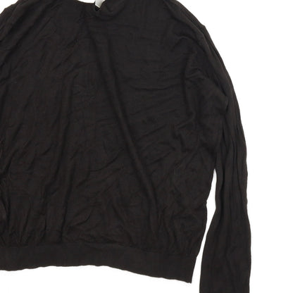 STR Womens Black   Pullover Jumper Size M