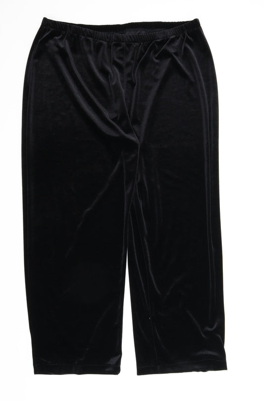 Classics Womens Black   Sweatpants Trousers Size 26 L22 in