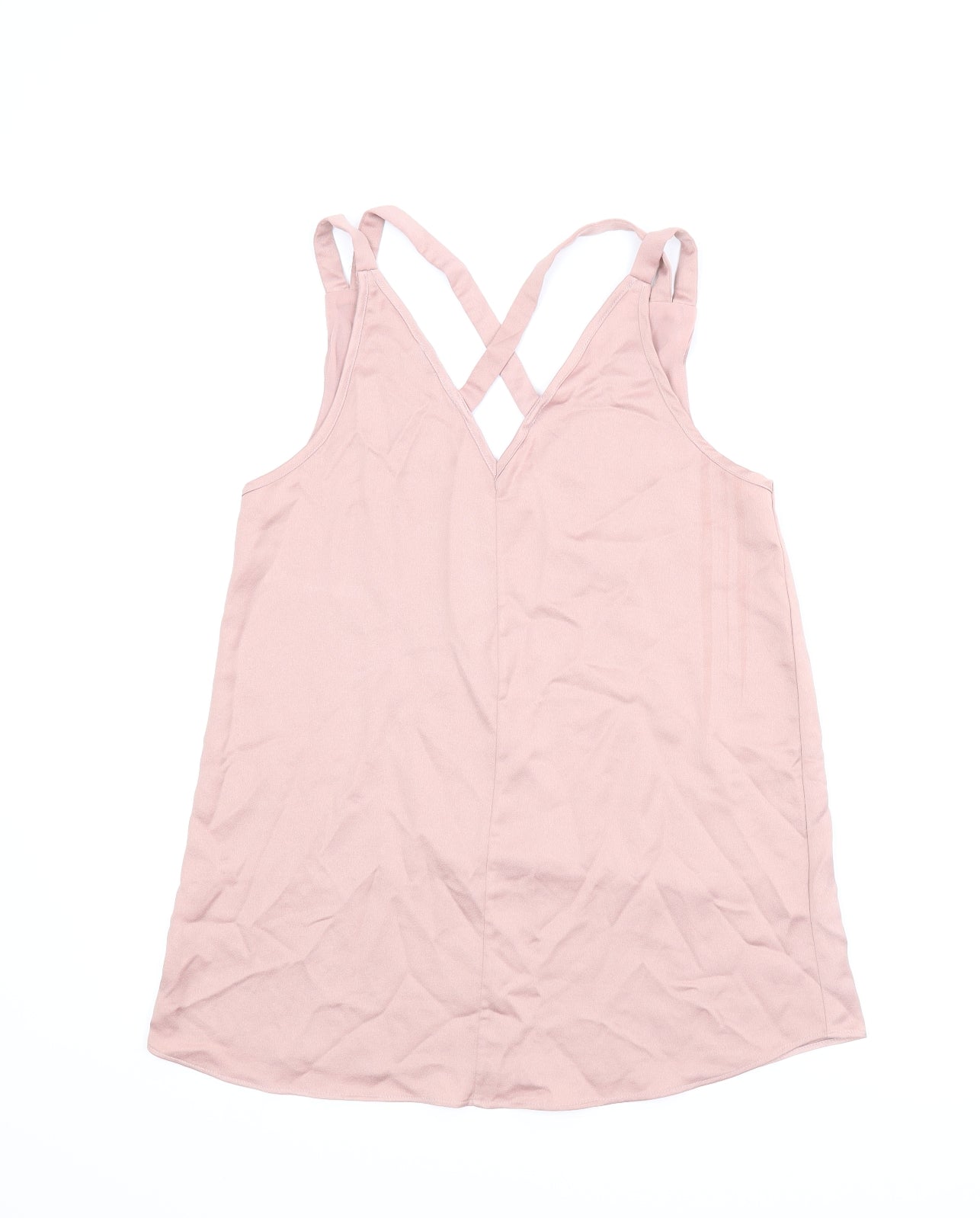 Womens UK Size 8 River Island Pink Basic Blouse