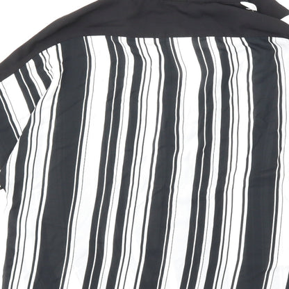 Womens UK Size 10 Very Black Basic Blouse