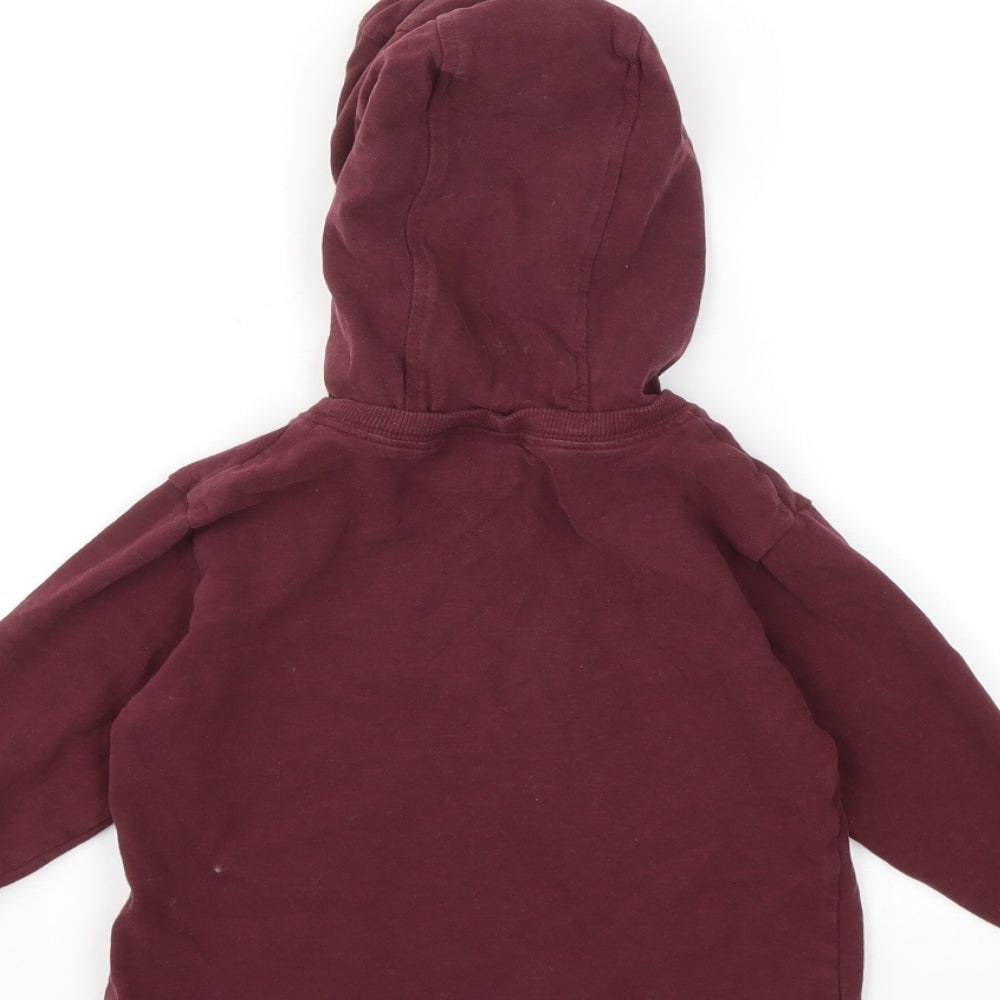NEXT Boys Red   Pullover Hoodie Size 4 Years