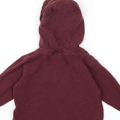 NEXT Boys Red   Pullover Hoodie Size 4 Years
