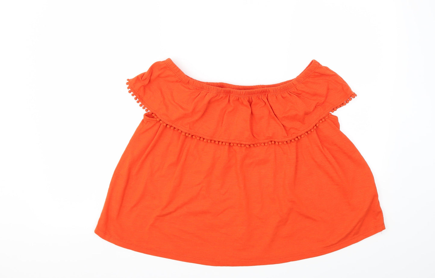 F&F Womens Red   Basic T-Shirt Size 12