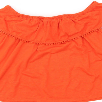 F&F Womens Red   Basic T-Shirt Size 12