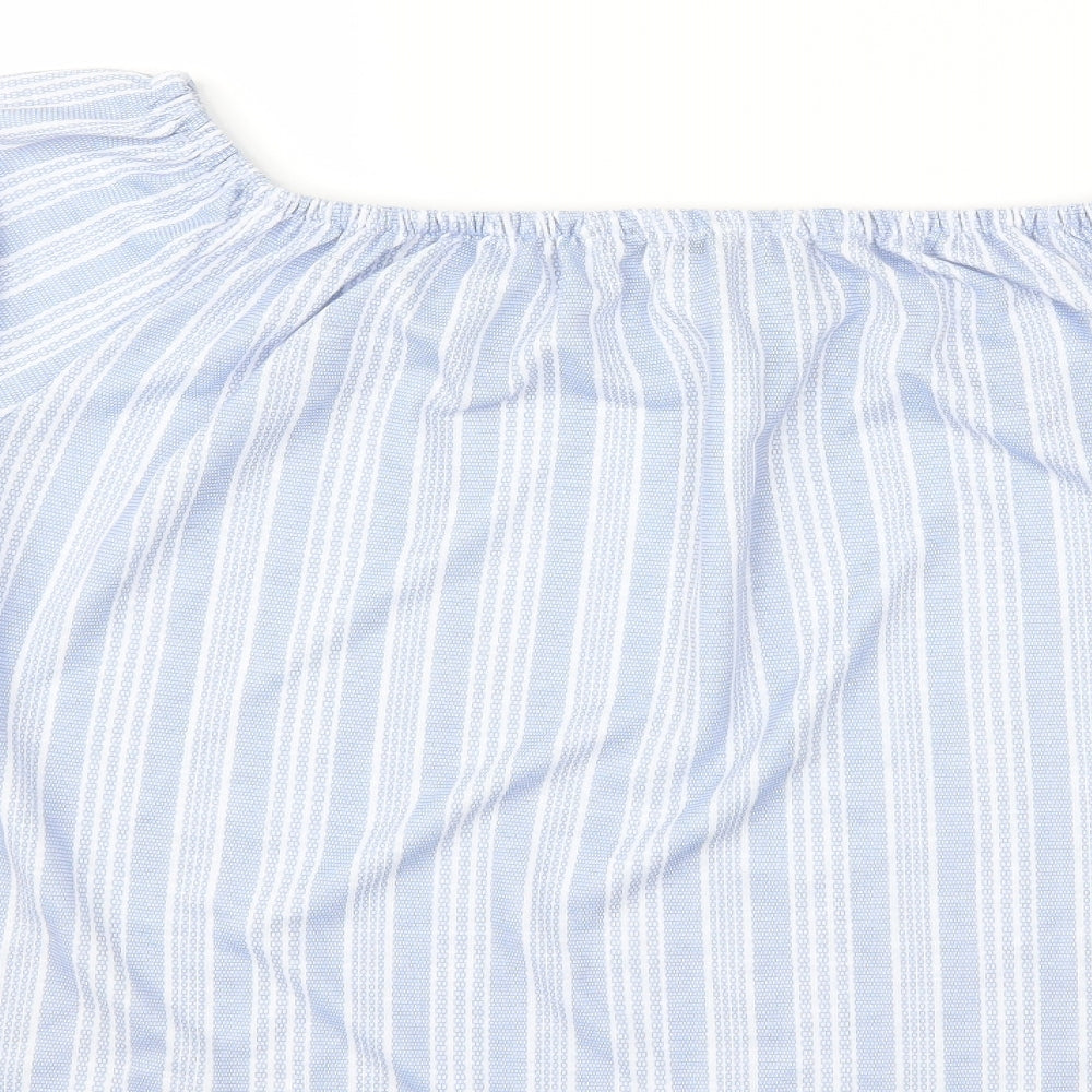 Womens UK Size 20 George Blue Basic T-Shirt