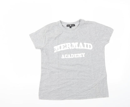 Daisy Street Womens Grey   Basic T-Shirt Size S