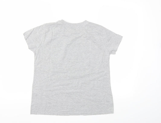 Daisy Street Womens Grey   Basic T-Shirt Size S