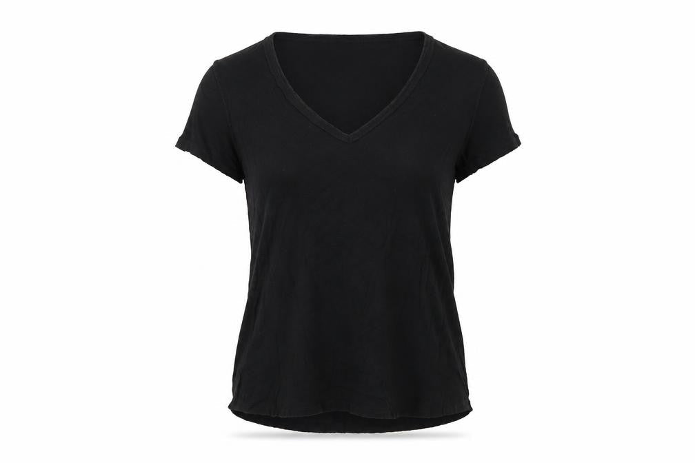 Womens UK Size 8 ASOS Black Basic T-Shirt