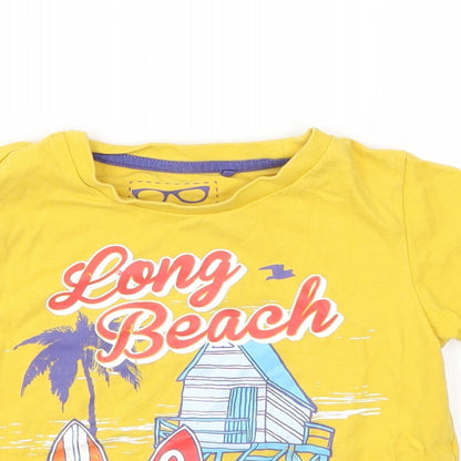 TU Baby Yellow   Basic T-Shirt Size 18-24 Months  - surf club