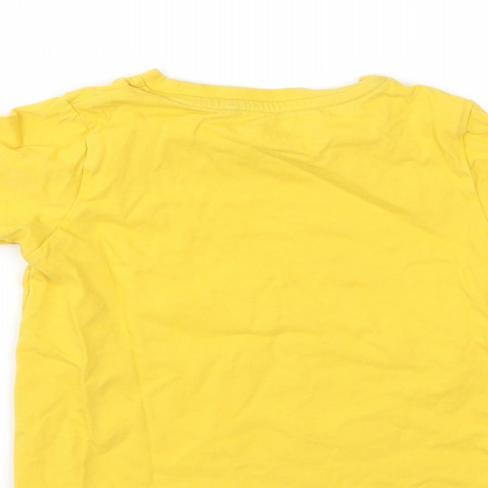 TU Baby Yellow   Basic T-Shirt Size 18-24 Months  - surf club