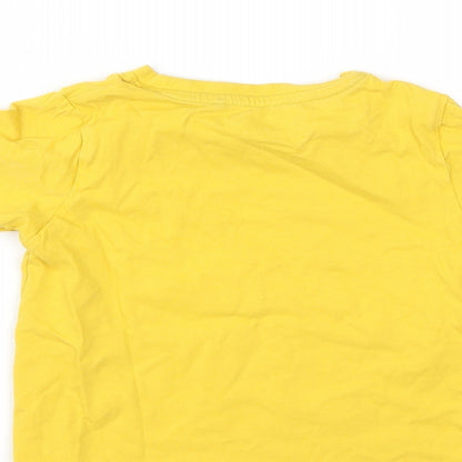TU Baby Yellow   Basic T-Shirt Size 18-24 Months  - surf club