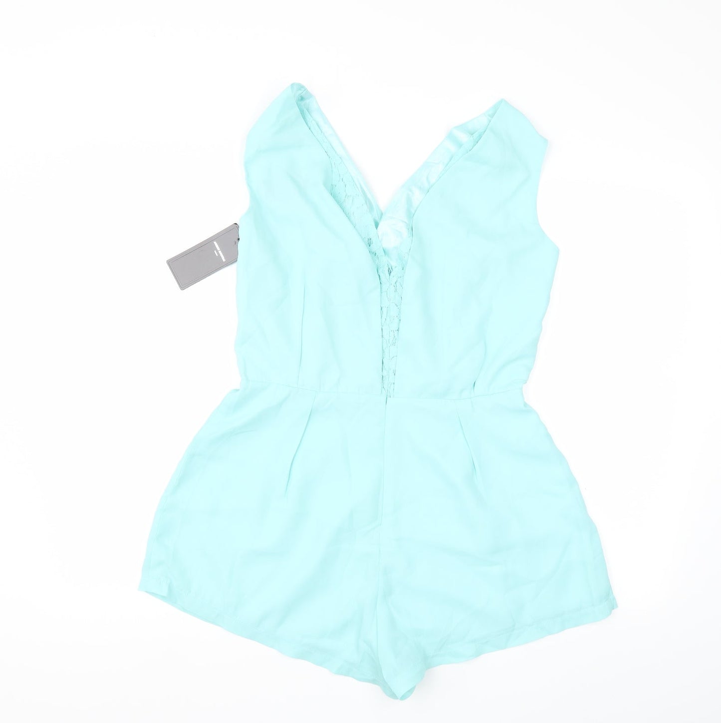 Amber Krystal Womens Blue   Playsuit One-Piece Size M