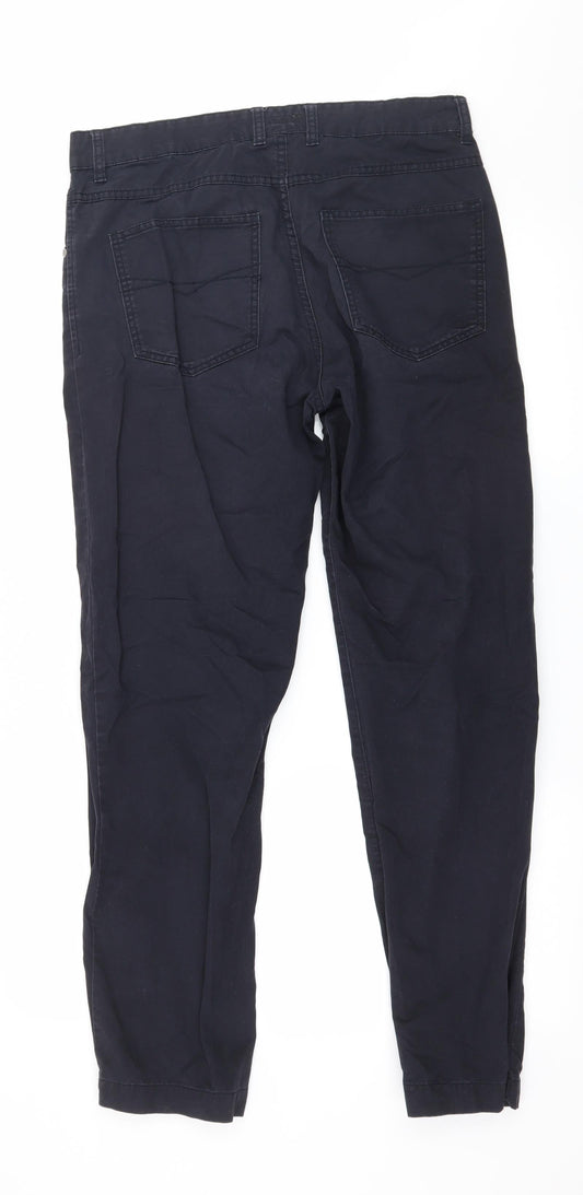 Avenue Mens Black   Trousers  Size 32 in L28 in