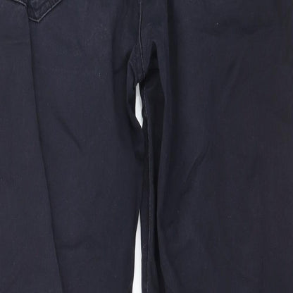 Avenue Mens Black   Trousers  Size 32 in L28 in