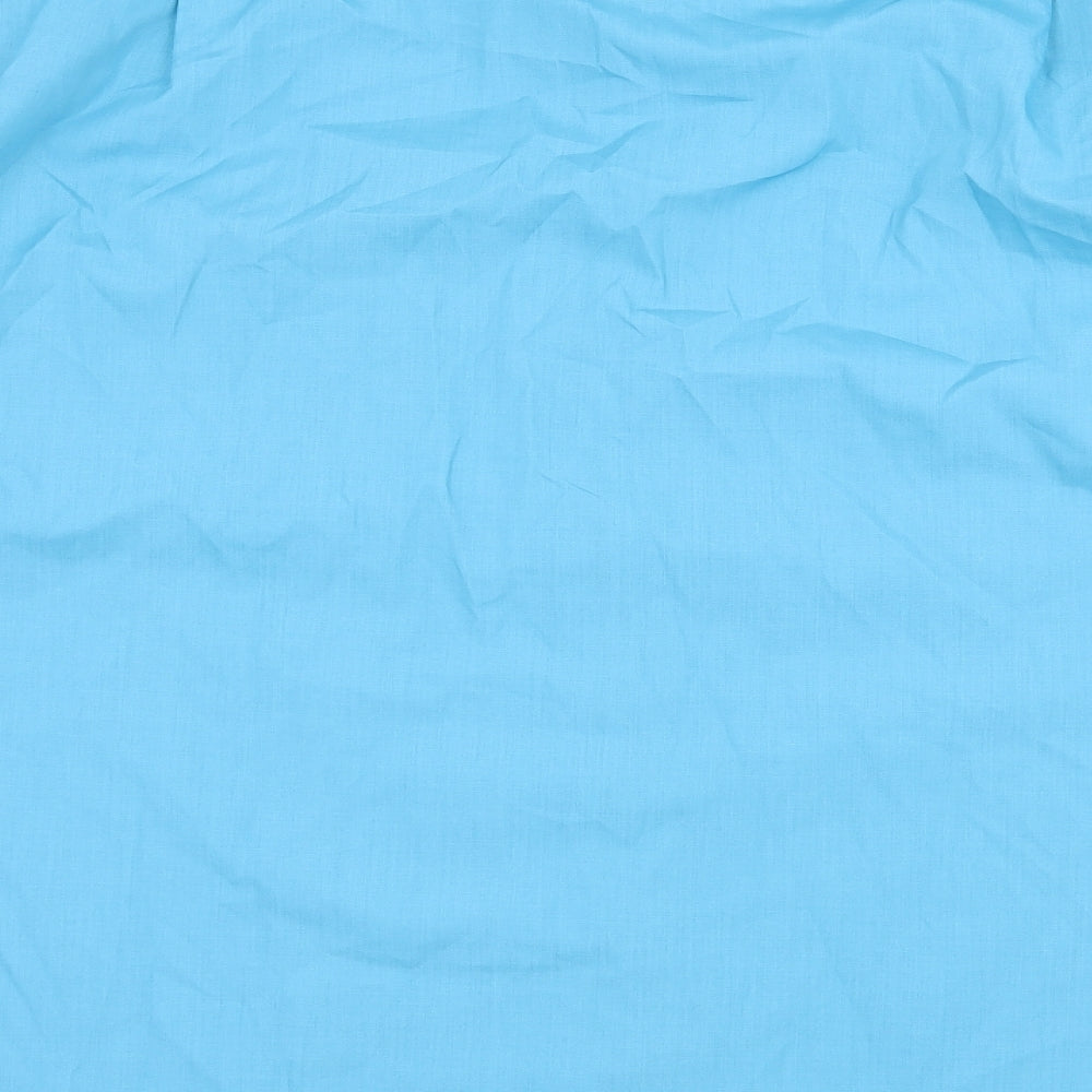 George Mens Blue    Button-Up Size 17