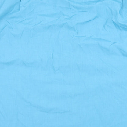 George Mens Blue    Button-Up Size 17