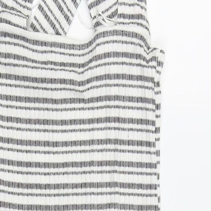 Dorothy Perkins Womens Grey Houndstooth  Pencil Dress  Size 8