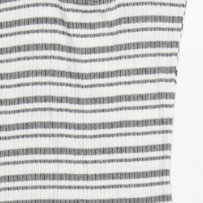 Dorothy Perkins Womens Grey Houndstooth  Pencil Dress  Size 8