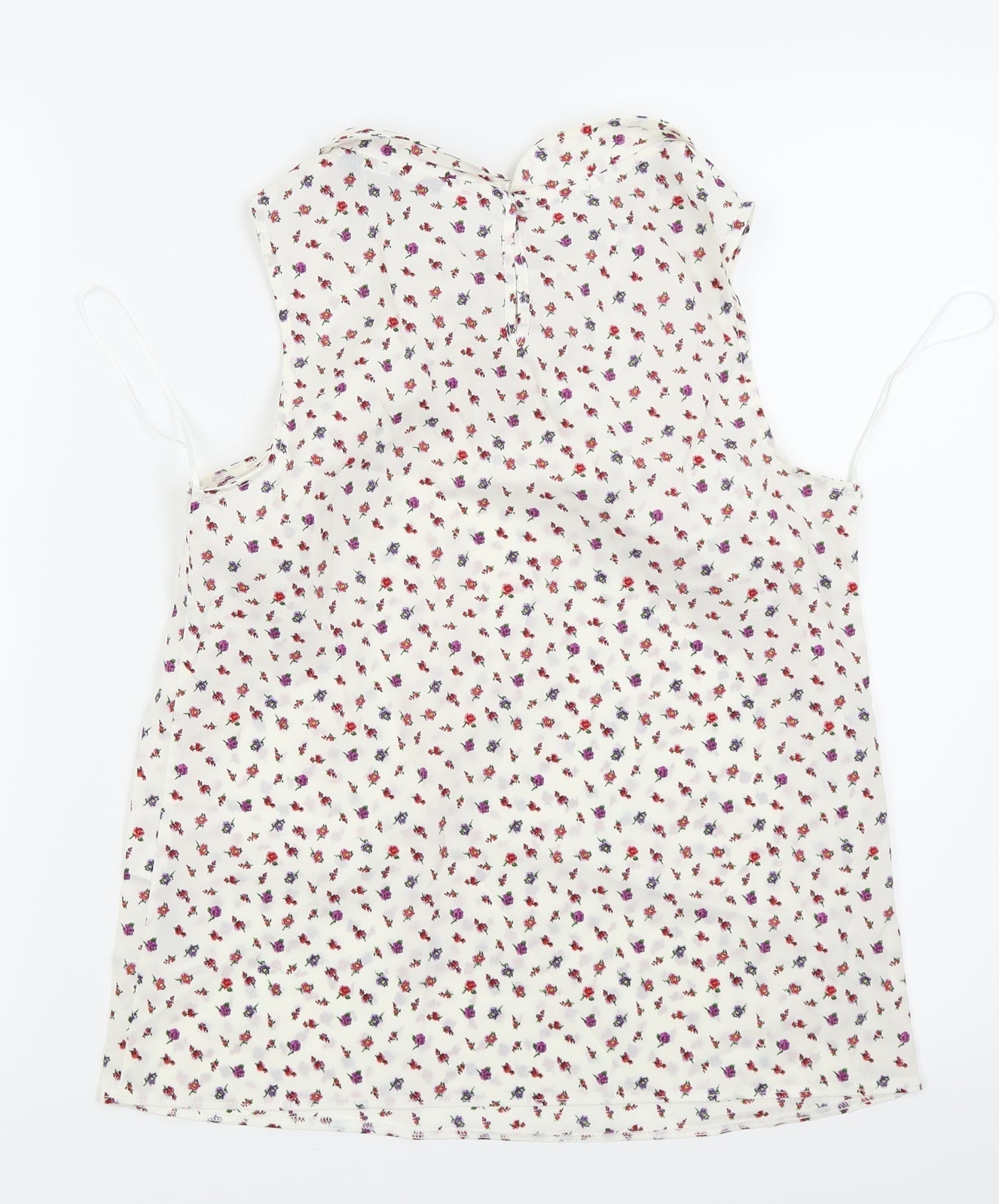 Womens UK Size 8 New Look White Camisole Blouse