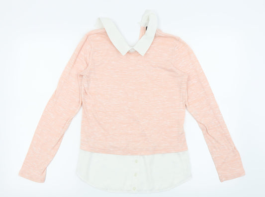 Primark Womens Pink   Basic T-Shirt Size 6