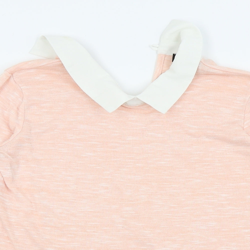 Primark Womens Pink   Basic T-Shirt Size 6