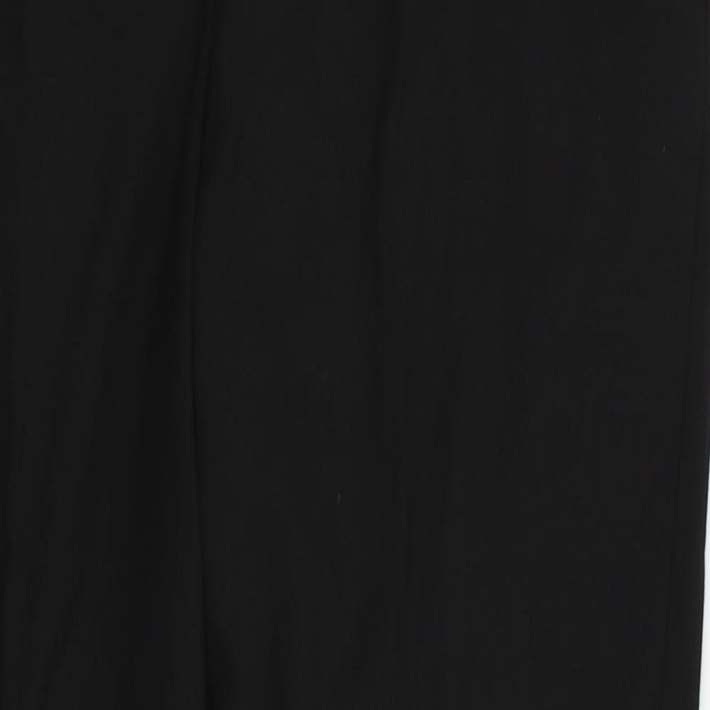 Womens UK Size 8 NEXT Regular Fit  Black Trousers