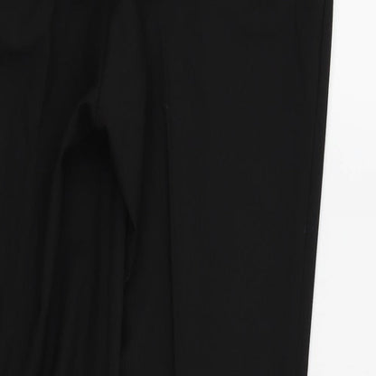 Womens UK Size 8 NEXT Regular Fit  Black Trousers